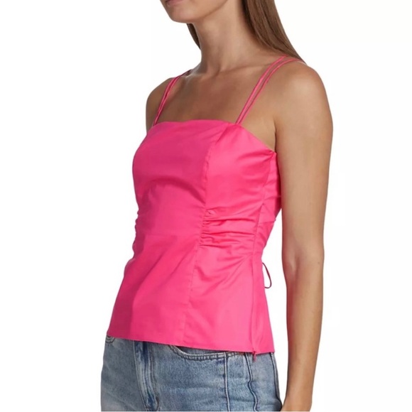 NEW FRAME PINK TIE-BACK TOP - Picture 5 of 9
